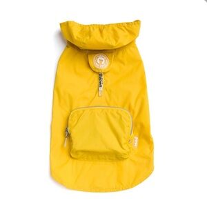 Fabdog yellow rain jacket
